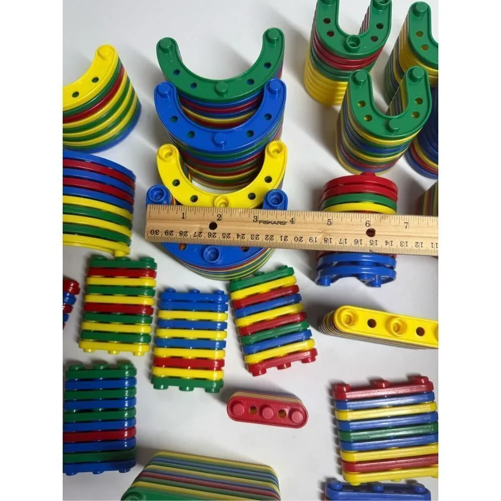 Rudrams Puzzles Blocks Set Beads Early Learning 270 Pcs
